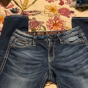 Rock revival jeans size 32 short